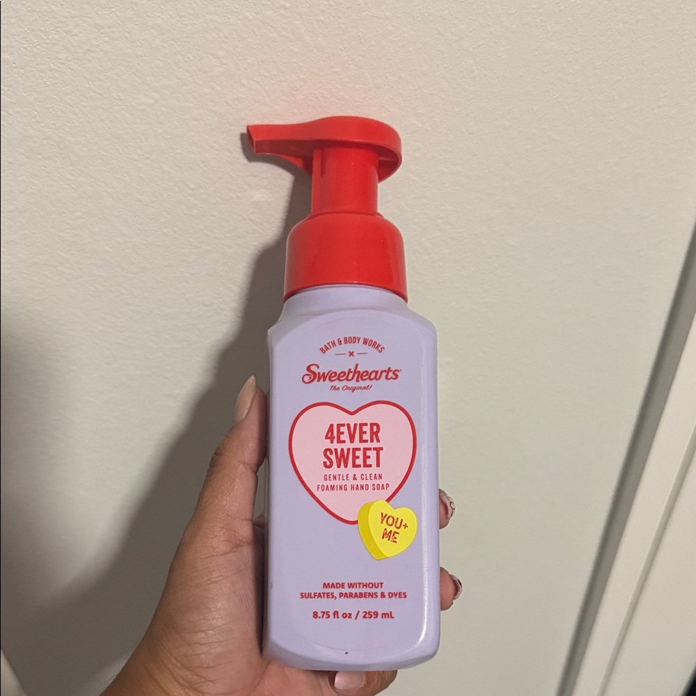 4EVER SWEET Foaming Hand Soap – Lavender & Red Pump